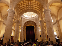 Oudste kathedraal van Mexico van limestone