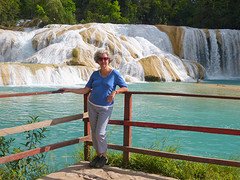 Agua azul waterval
