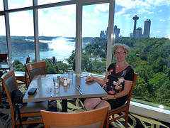 Uitzicht Sheraton restaurant Niagara Falls