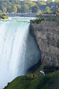 uitzicht bij "behind the falls"