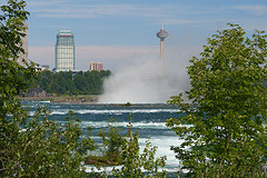 Niagara Falls van ver