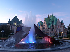 fontein bij hotel de ville