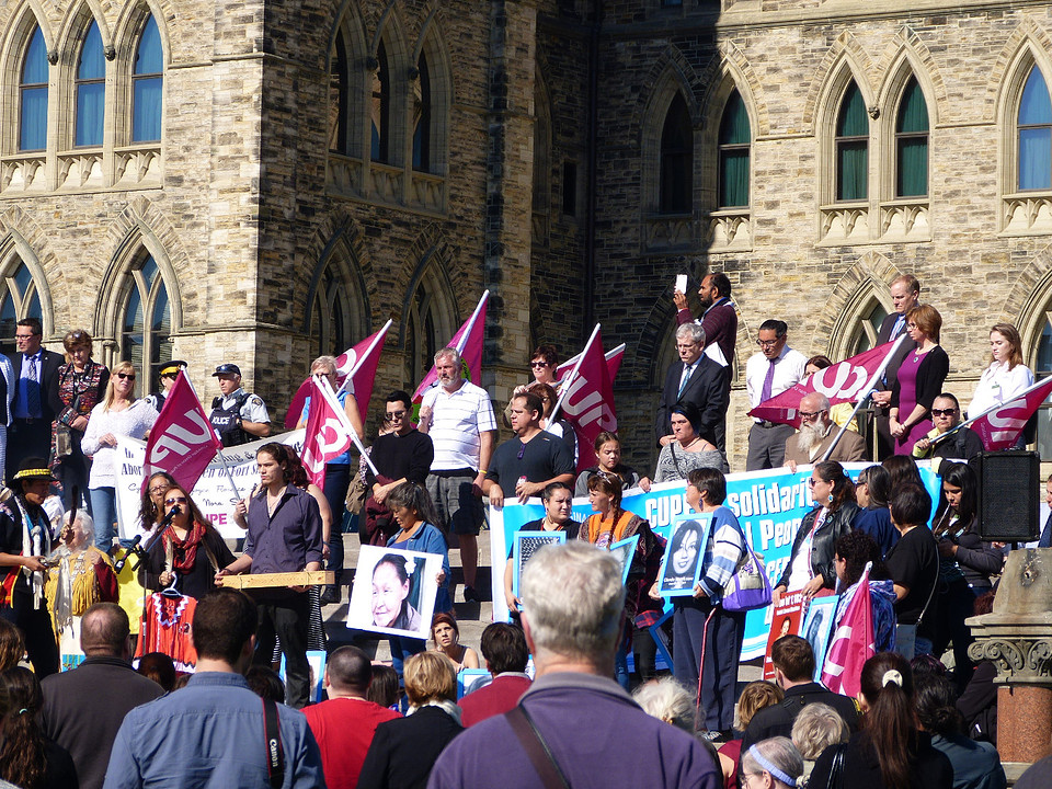 First Nation protest