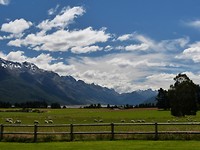 Route langs lake Wakatipu