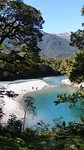 Blue pools