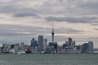 Skyline Auckland vanuit Devonport
