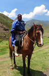 Basutho te paard