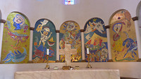mozaiken in de kerk