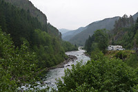 wildstromende rivier