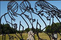 Doorkijkje Vigelandpark