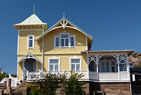 prachtig houten huis