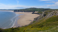 Three cliffs bay