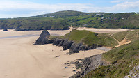 Three cliffs bay