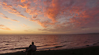 zonsondergang