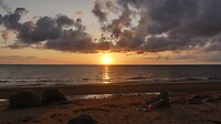 zonsondergang Oostzee