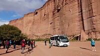 Talampaya met de bus