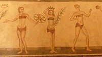 2000 jaar geleden hadden de meisjes ook bikini's