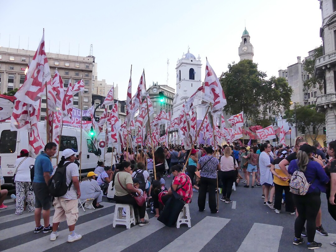 Protestmars  Mapuche