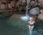 In de thermen
