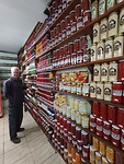 Een hele winkel vol met ingeweckte potten