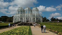 Kas in botanische tuin