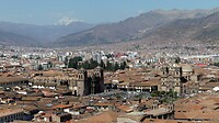 Cusco van boven