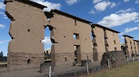 Inca muur bij Raqhi
