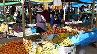 Groente en fruitmarkt