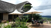 Hilltop restaurant Hluhluwe