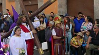 Jesus met het kruis