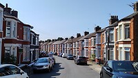 straat in Liverpool