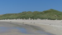 strand met duinen