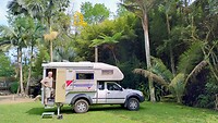 mooie tropische camping