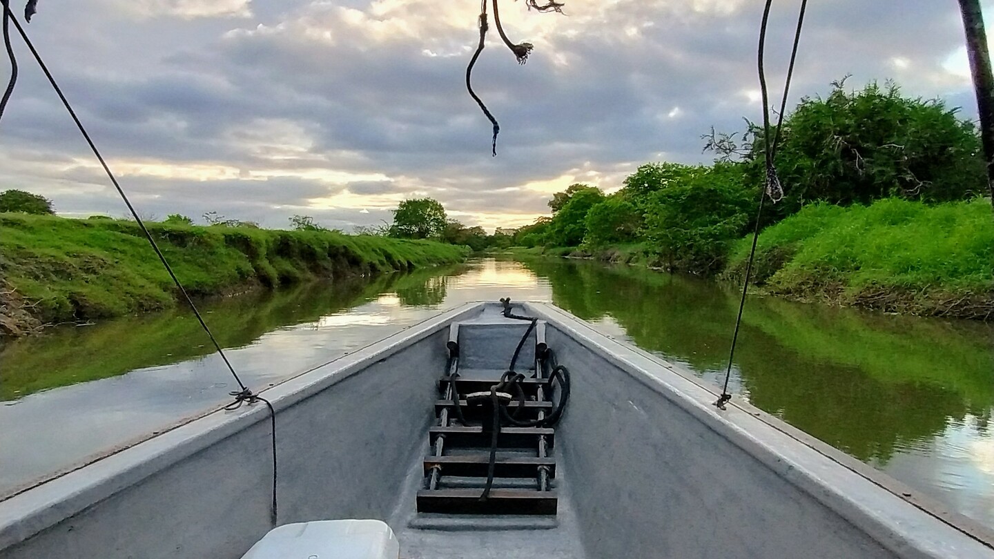 Onder weg met de boot