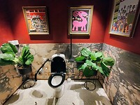 toilet in een restaurant