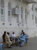 Mannenkransje in Muscat