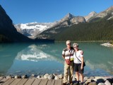 Bij Lake Louise