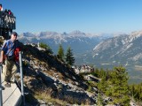 uitzicht over Banff