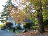 zijkant huis