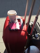 Maar eerst een kopje koffie op Utrecht CS
