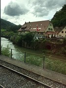 Onderweg tussen Basel en Delemont