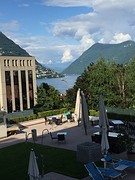 Ons uitzicht uit hotel Delfino
