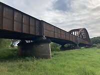 (Oude) Roestige spoorbrug