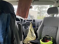 Regen in de camper