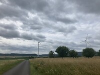 Donkere lucht & weidse blik