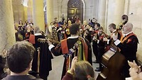 Straatmuziek in Santiago
