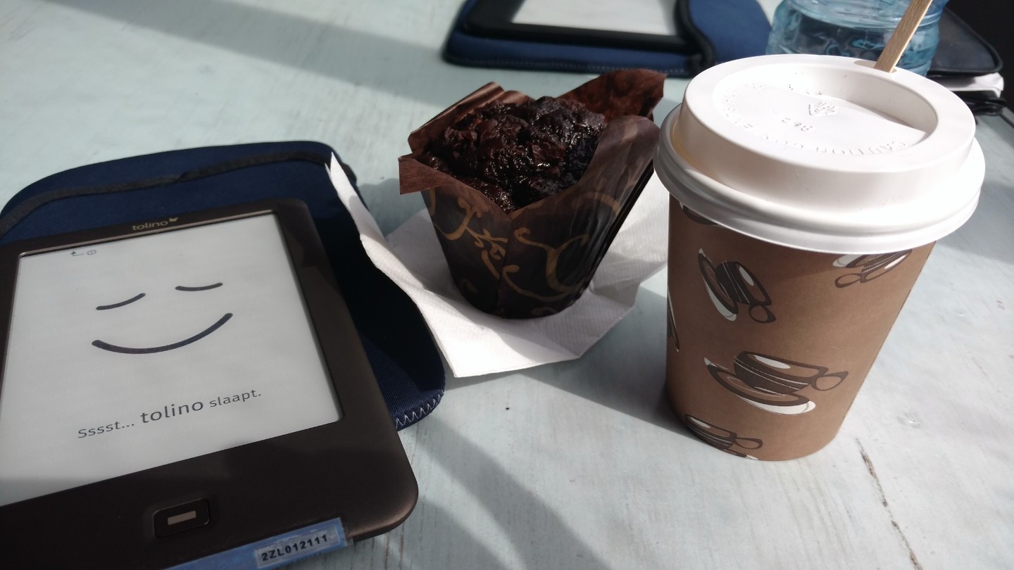 Op de ⛴️ coffee & muffin