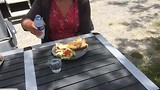 eenvoudige late lunch