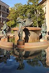 fontein op placa del Virgen