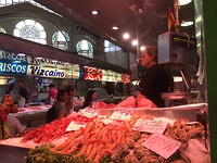 op dinsdag wel vis op in de markthal